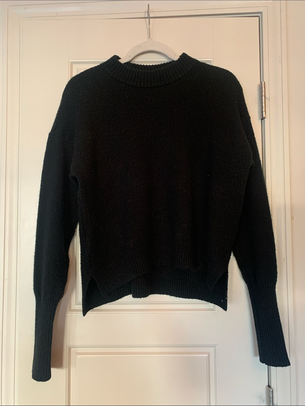 Melrose and Market Black Mockneck Sweater